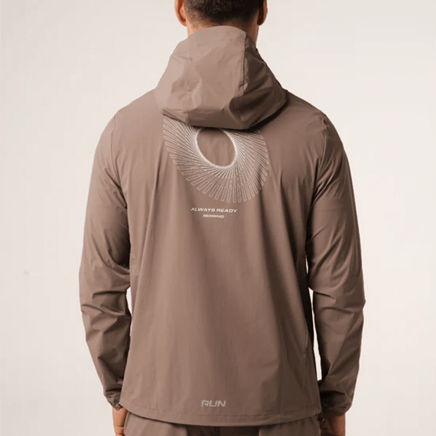 Reprimo Helix Windbreaker Jacket 'Iron' — XXS — Side View