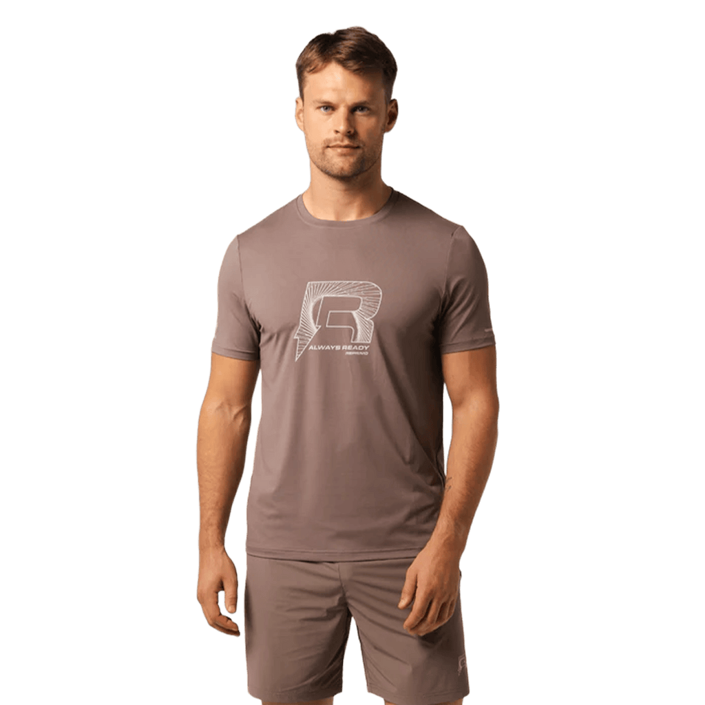 Reprimo Helix T-Shirt 'Iron' — XXS — Front View