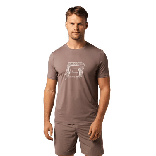 Reprimo Helix T-Shirt 'Iron' — XXS — Front View