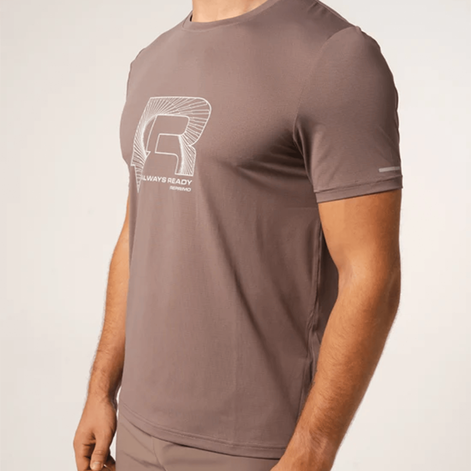 Reprimo Helix T-Shirt 'Iron' — XXS — Back View