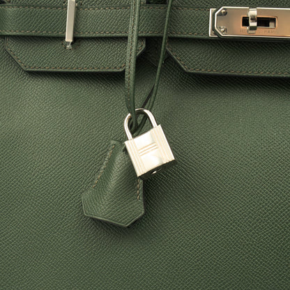 Hermes Tote Birkin 35 in Vert Anglaise, Epsom Leather — Alternate View 25
