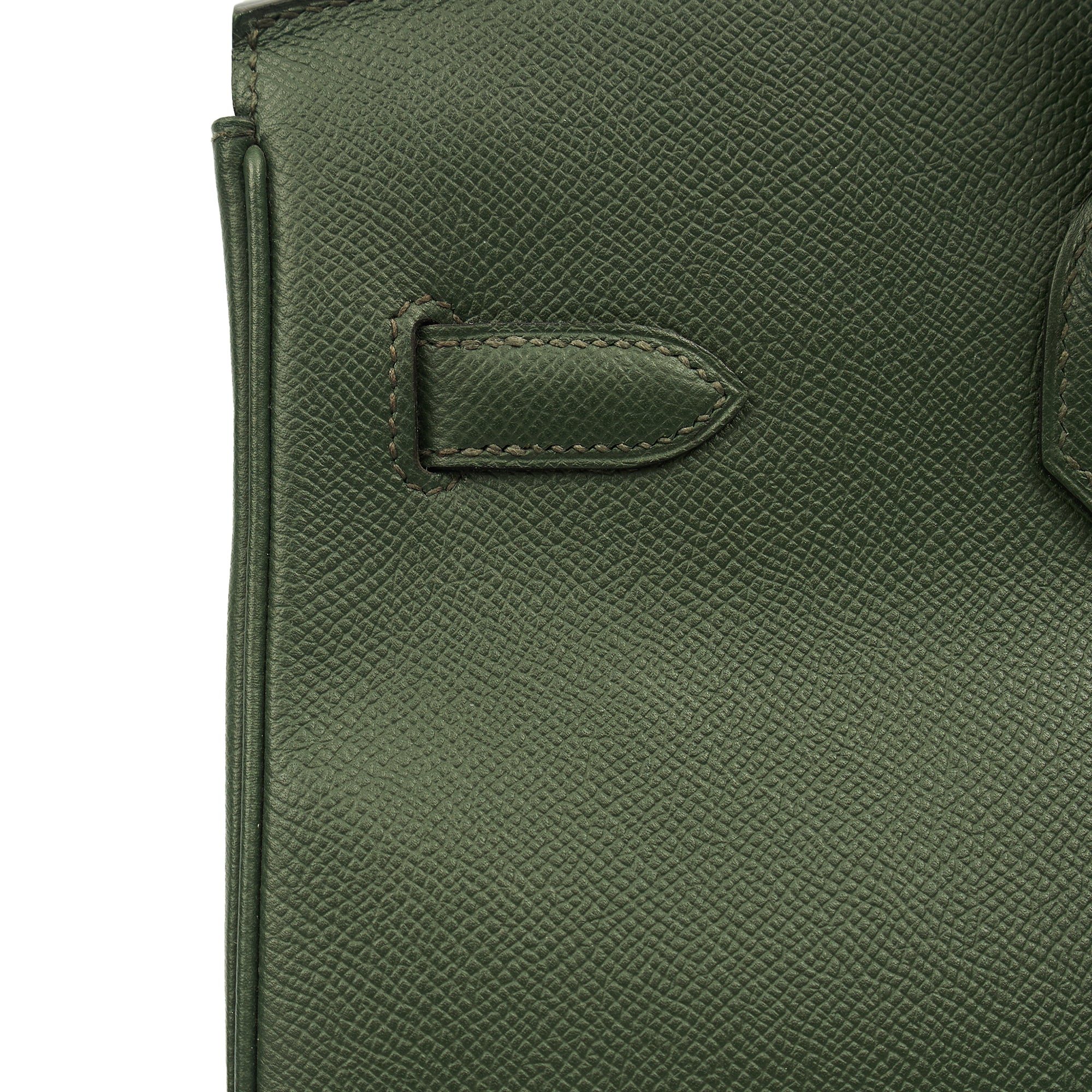 Hermes Tote Birkin 35 in Vert Anglaise, Epsom Leather — Alternate View 11
