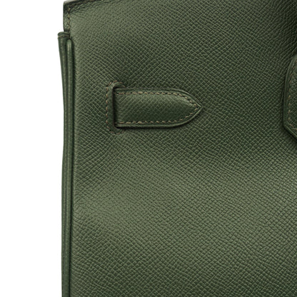Hermes Tote Birkin 35 in Vert Anglaise, Epsom Leather — Alternate View 24