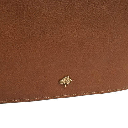 Mulberry Clutch Pouch in Oak, Calfskin Leather — Alternate View 12