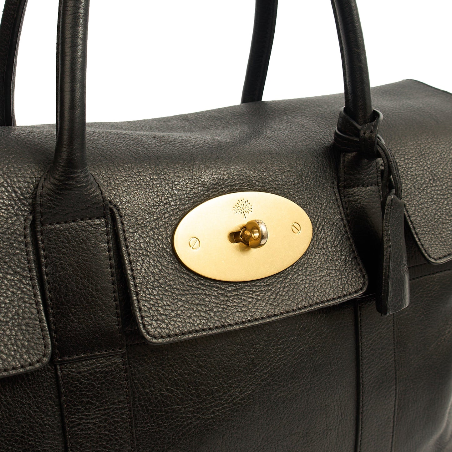 Mulberry Tote Bayswater Heritage in Black, Calfskin Leather — Alternate View 18