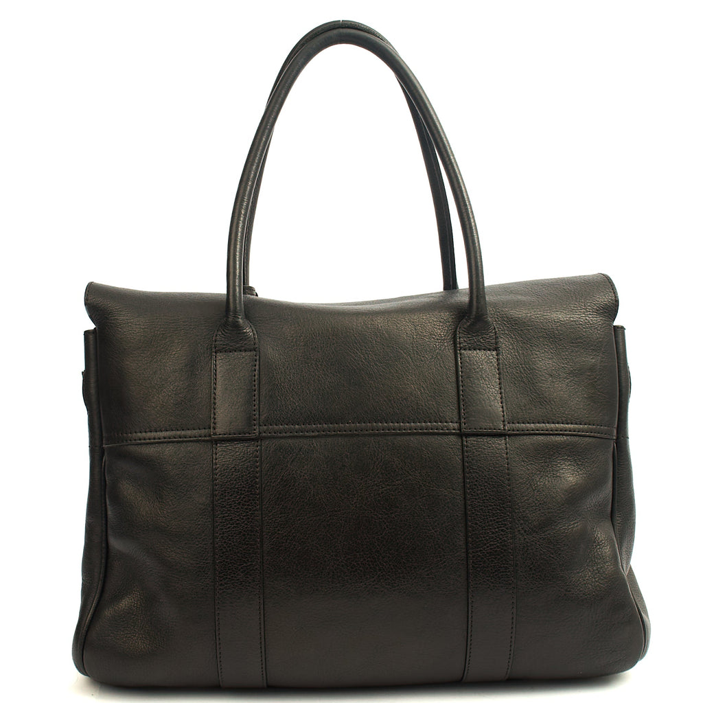 Mulberry Tote Bayswater Heritage in Black, Calfskin Leather — Alternate View 15
