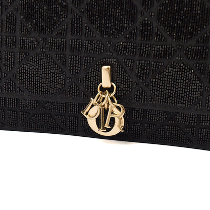 Christian Dior Cross Body My Dior Daily Chain Pouch in Black, Dior Oblique Embroidery — Alternate View 13