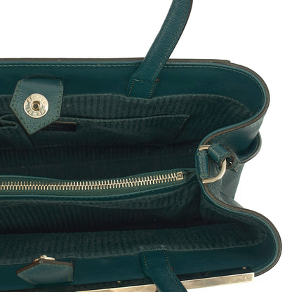 Fendi Tote 2Jour - Medium  in Green, Leather — Alternate View 14