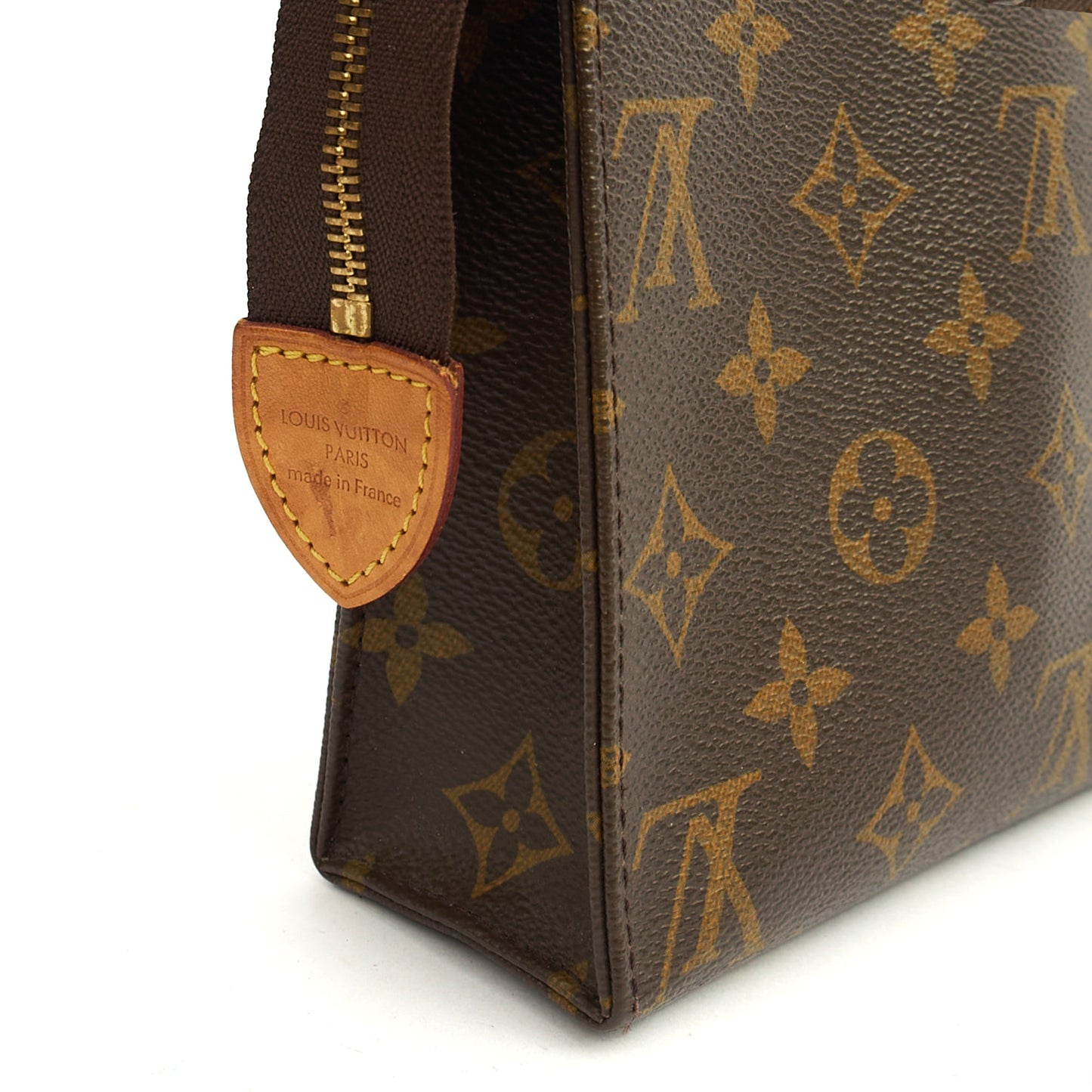 Louis Vuitton Clutch Toiletry Pouch 19 in Monogram, Canvas — Lifestyle View
