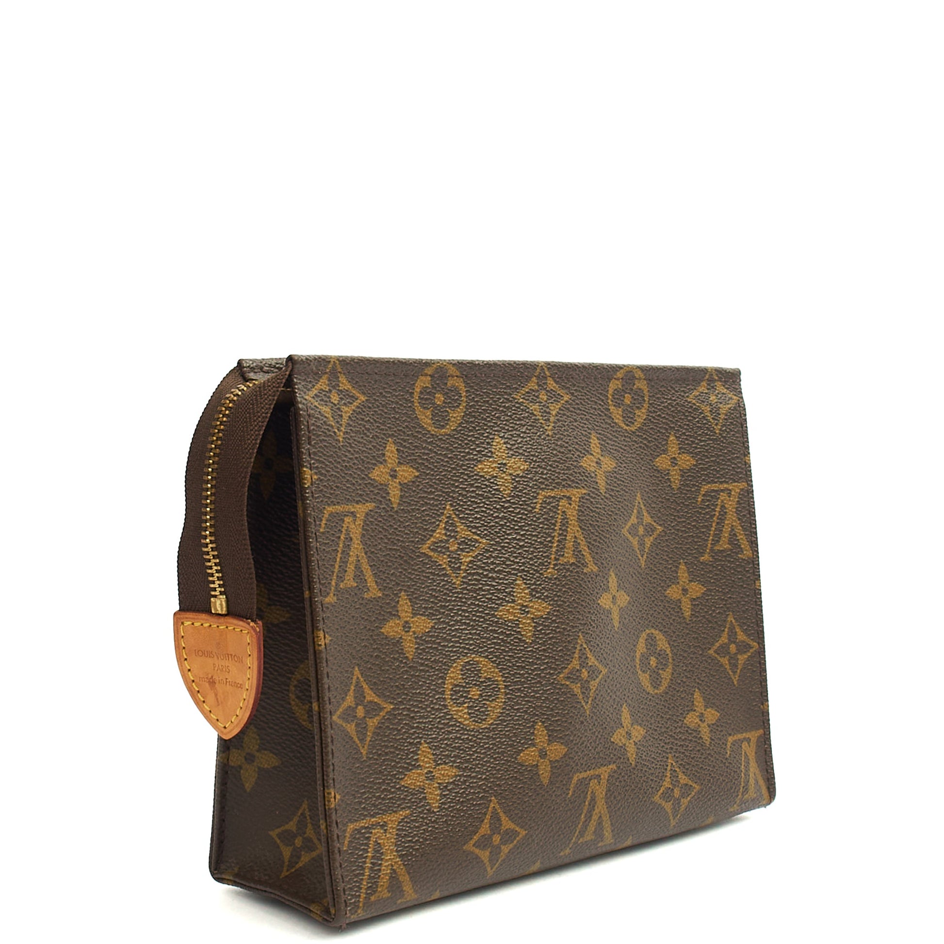 Louis Vuitton Clutch Toiletry Pouch 19 in Monogram, Canvas — Alternate View 8