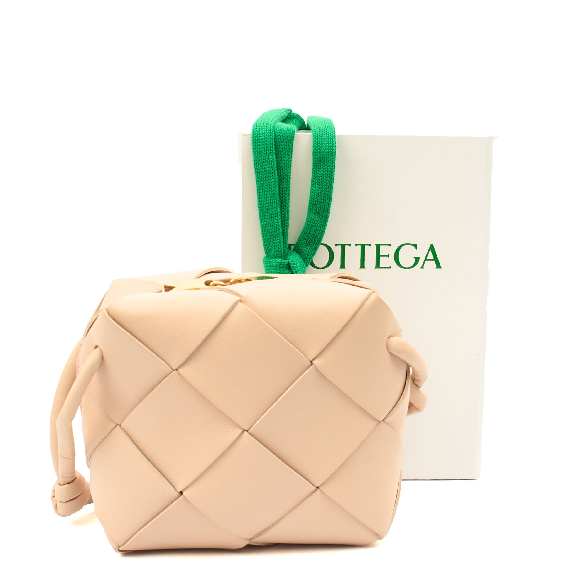 Bottega Veneta Cross Body Mini Loop Bag in Pink, Leather — Alternate View 12