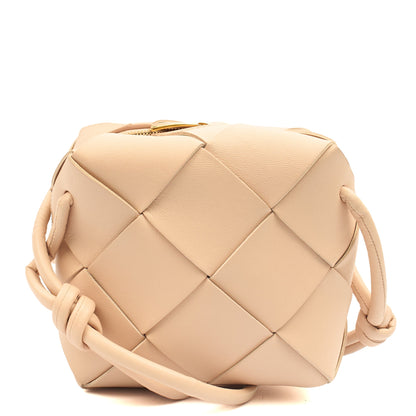 Bottega Veneta Cross Body Mini Loop Bag in Pink, Leather — Back View