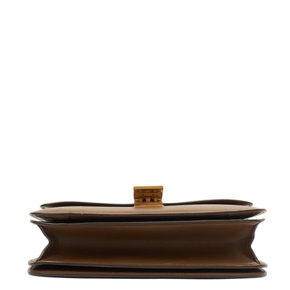 Celine Cross Body Box Bag - Medium in Brown, Box Calfskin — Alternate View 18