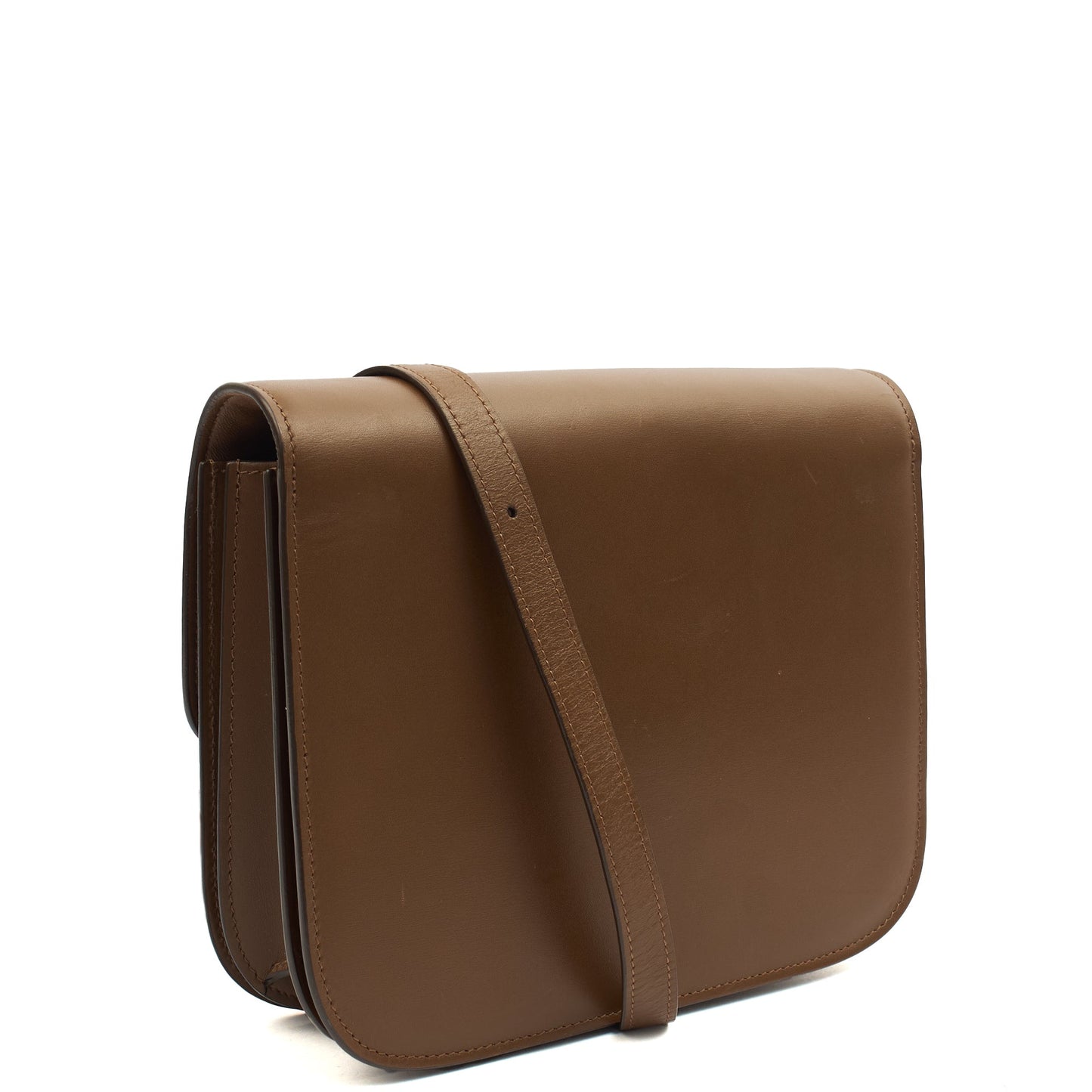 Celine Cross Body Box Bag - Medium in Brown, Box Calfskin — Alternate View 16