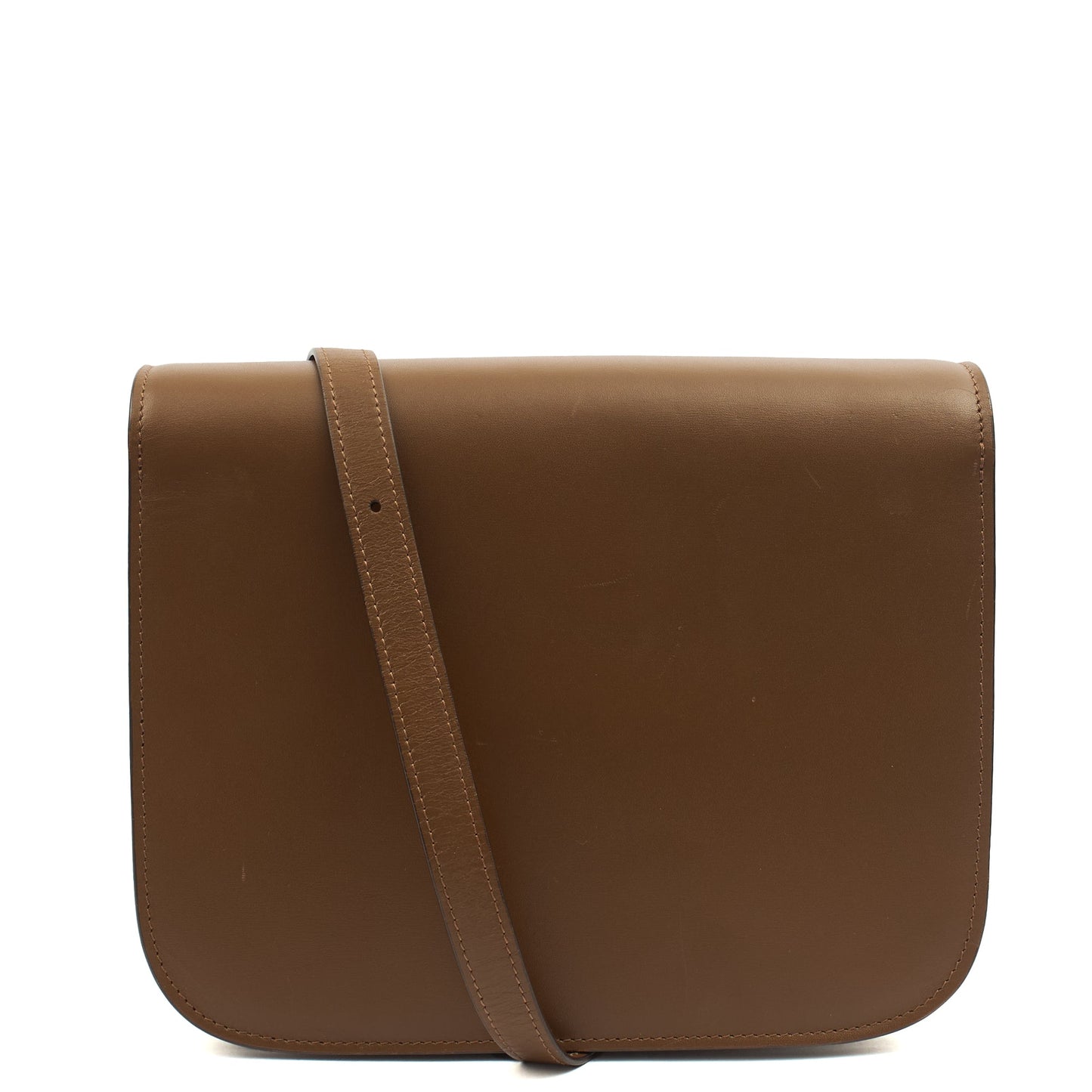 Celine Cross Body Box Bag - Medium in Brown, Box Calfskin — Alternate View 17