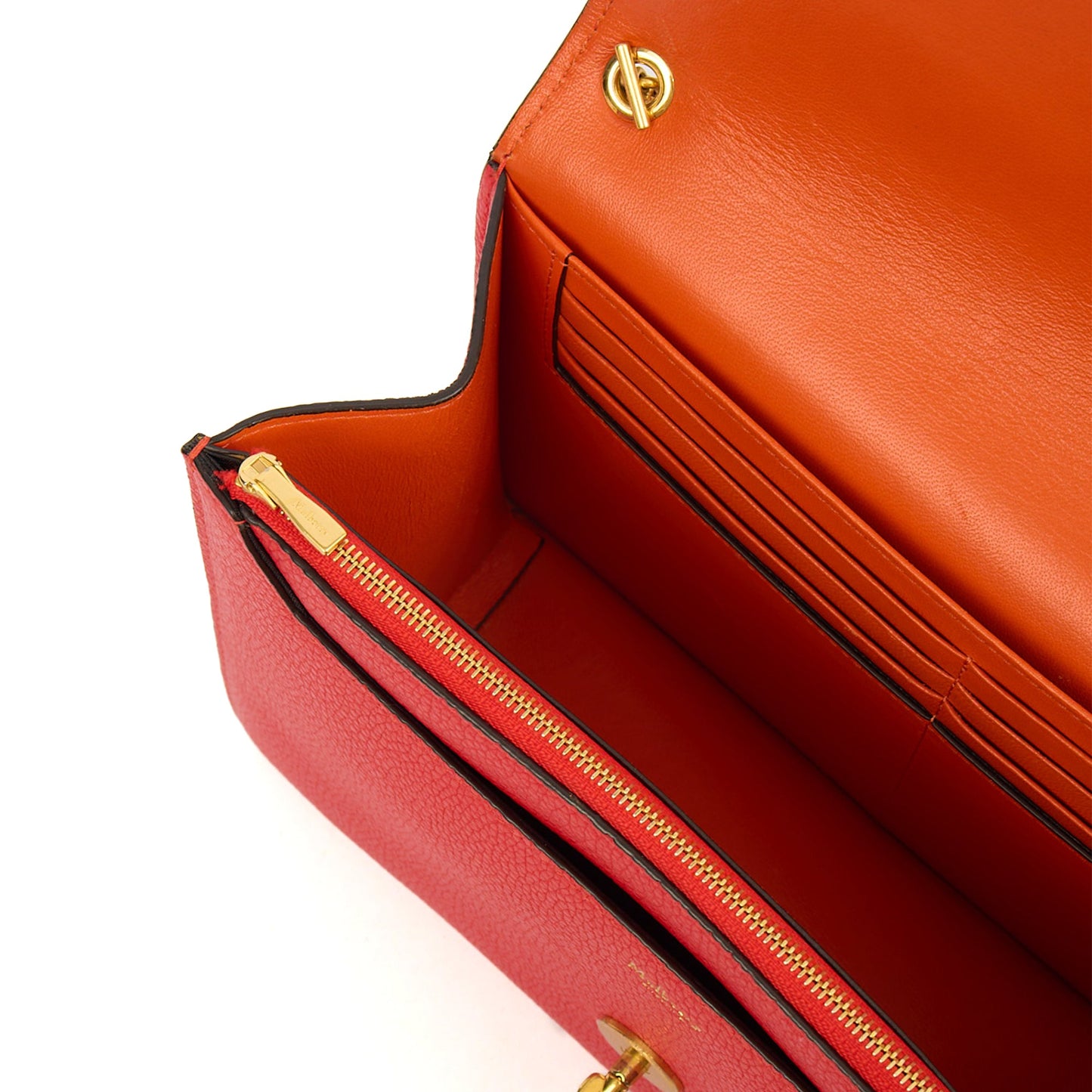 Mulberry Cross Body Darley Shoulder Bag  in Fiery Red, Leather — Alternate View 12
