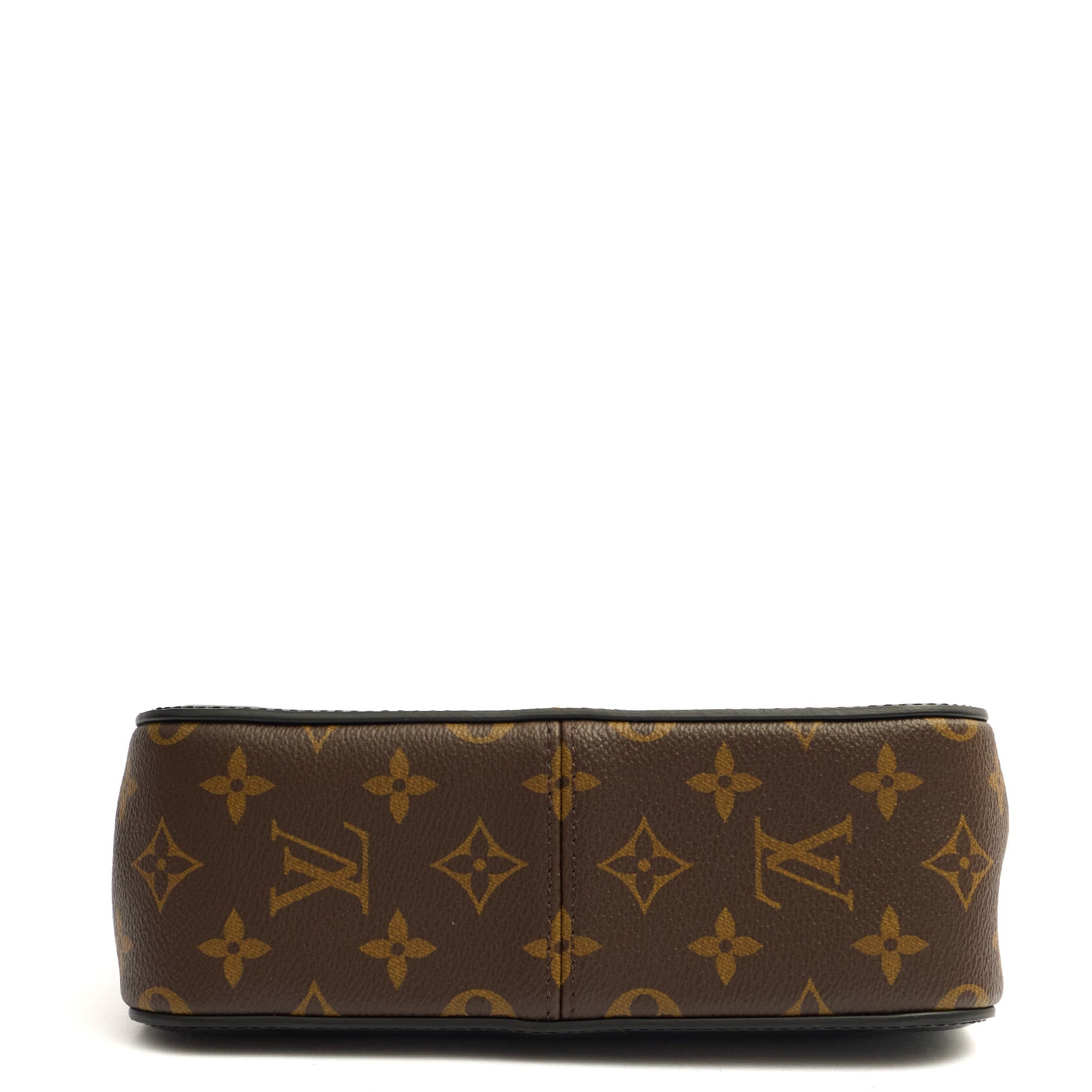 Louis Vuitton Cross Body Cherrywood BB in Black, Patent Leather — Top View