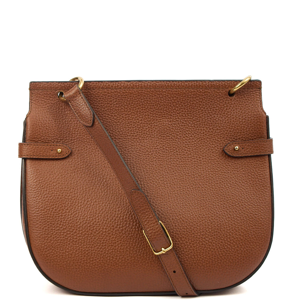 Mulberry Cross Body Amberley in Oak, Calfskin Leather — Top View