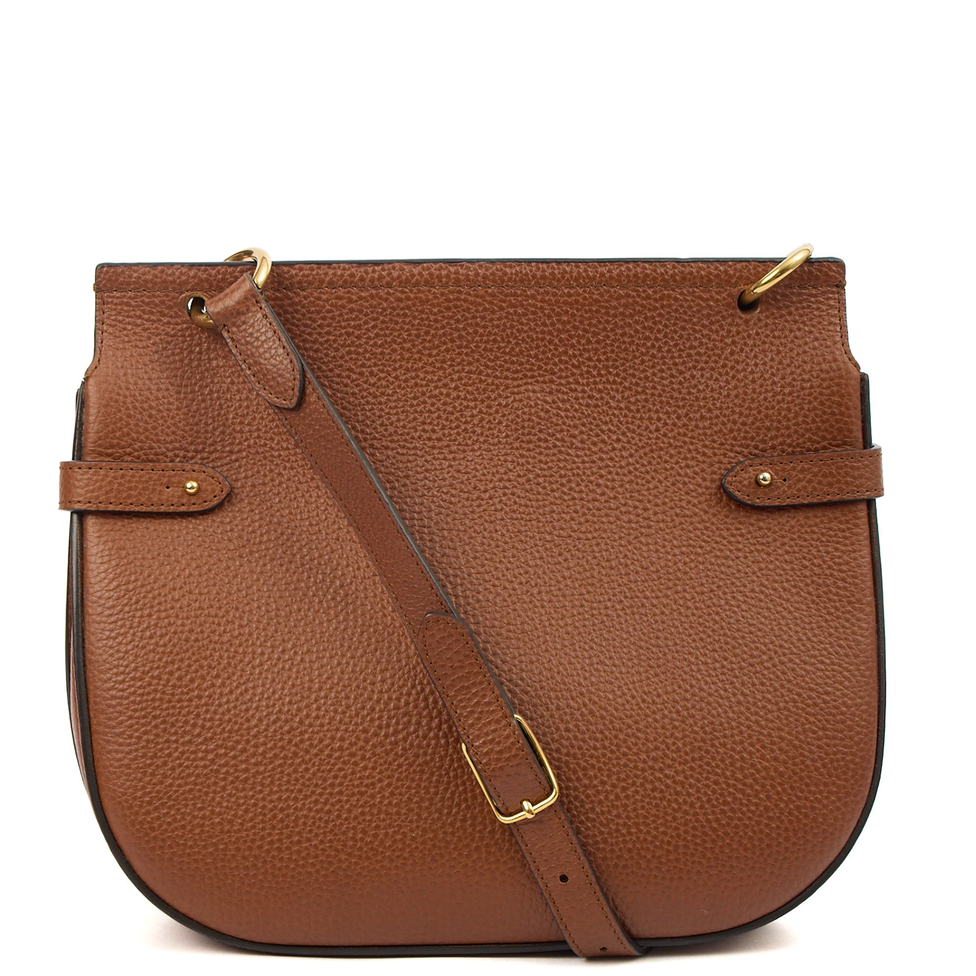 Mulberry Cross Body Amberley in Oak, Calfskin Leather — Top View