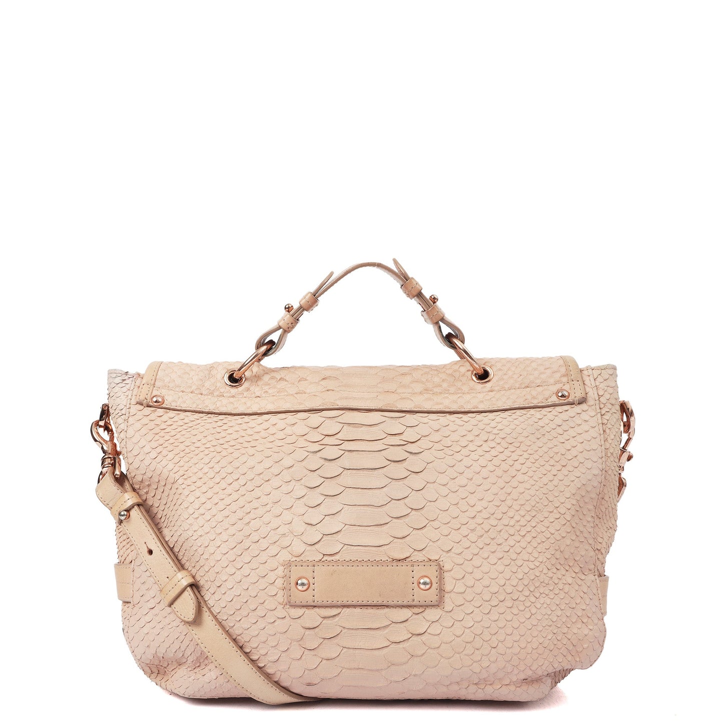 Mulberry Tote Tillie Satchel  in Pink, Exotic Effect Leather — Alternate View 10