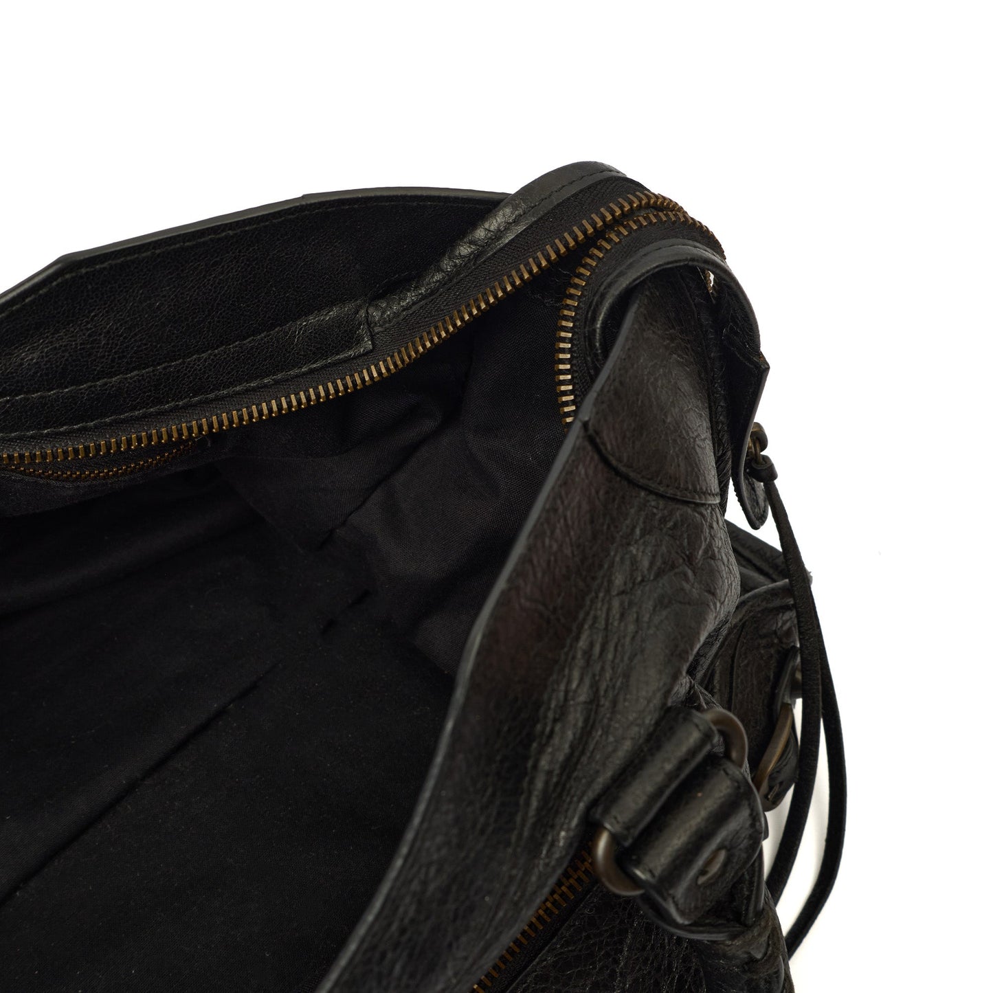 Balenciaga Shoulder Bag Classic City - Medium in Black, Leather — Alternate View 11