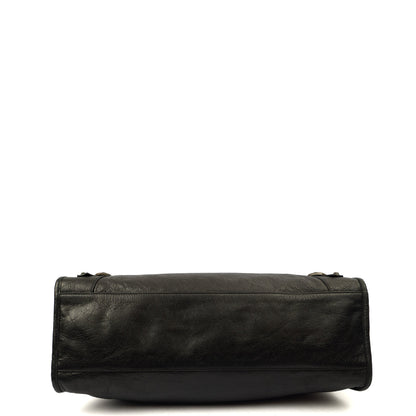 Balenciaga Shoulder Bag Classic City - Medium in Black, Leather — Alternate View 10