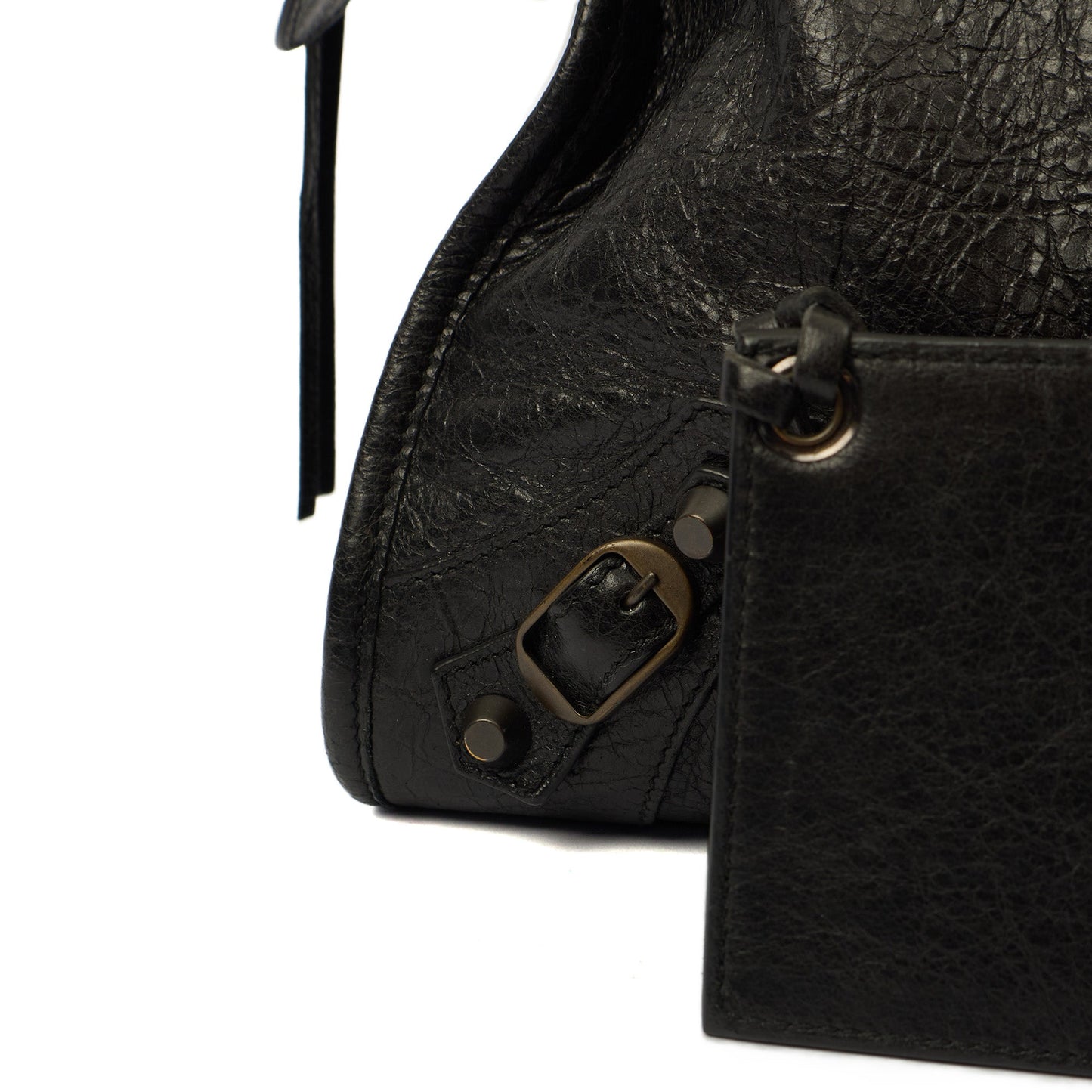 Balenciaga Shoulder Bag Classic City - Medium in Black, Leather — Alternate View 12