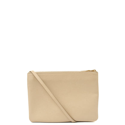 Celine Cross Body Trio in Neutral, Box Calfskin — Back View