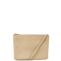 Celine Cross Body Trio in Neutral, Box Calfskin — Front View