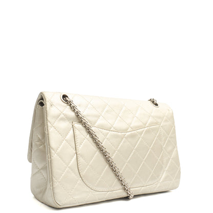 Chanel Shoulder Bag 2.55 Reissue - Maxi in Metallic, Lambskin Leather — Back View