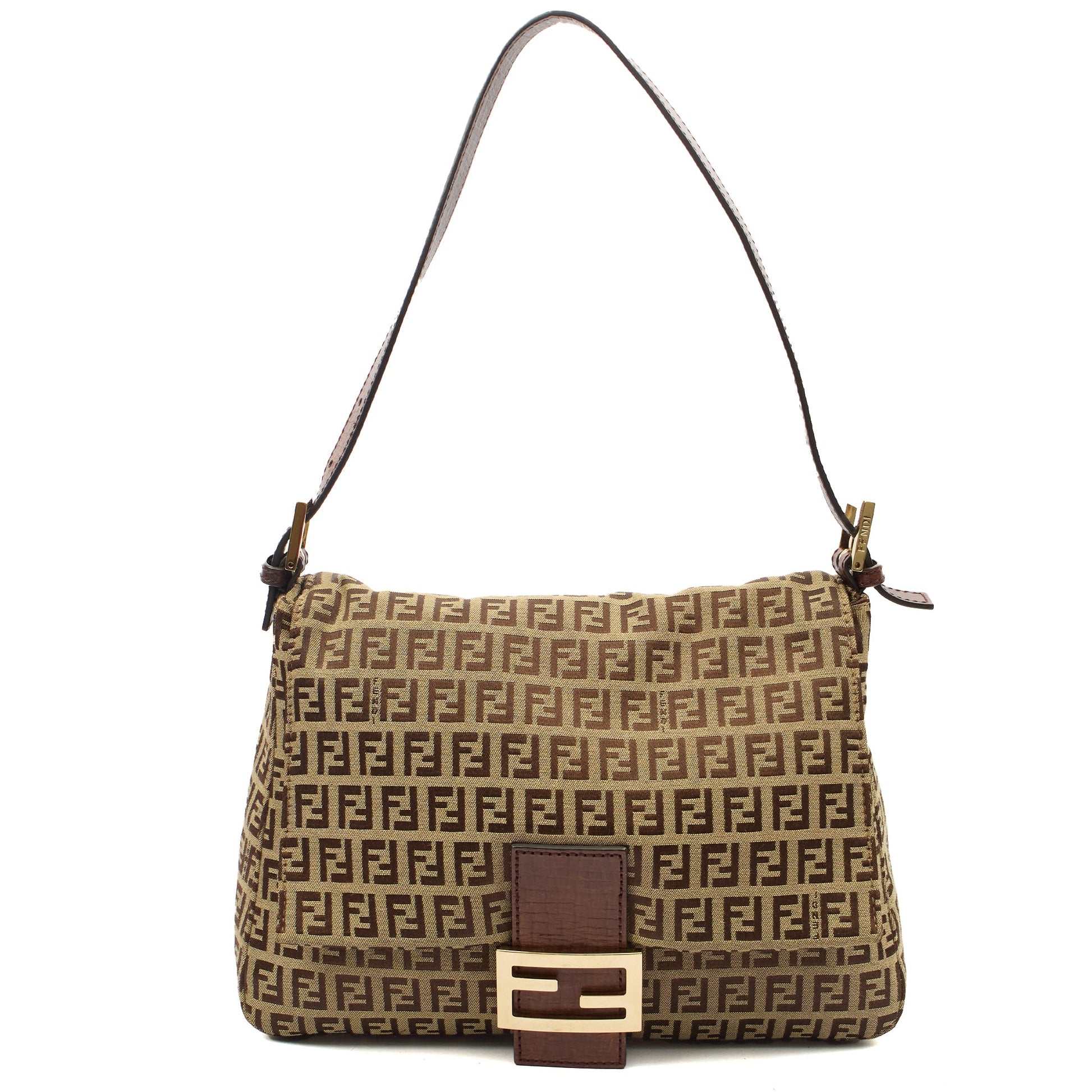 Fendi Shoulder Bag Mama in Zucca FF, Canvas — Alternate View 7