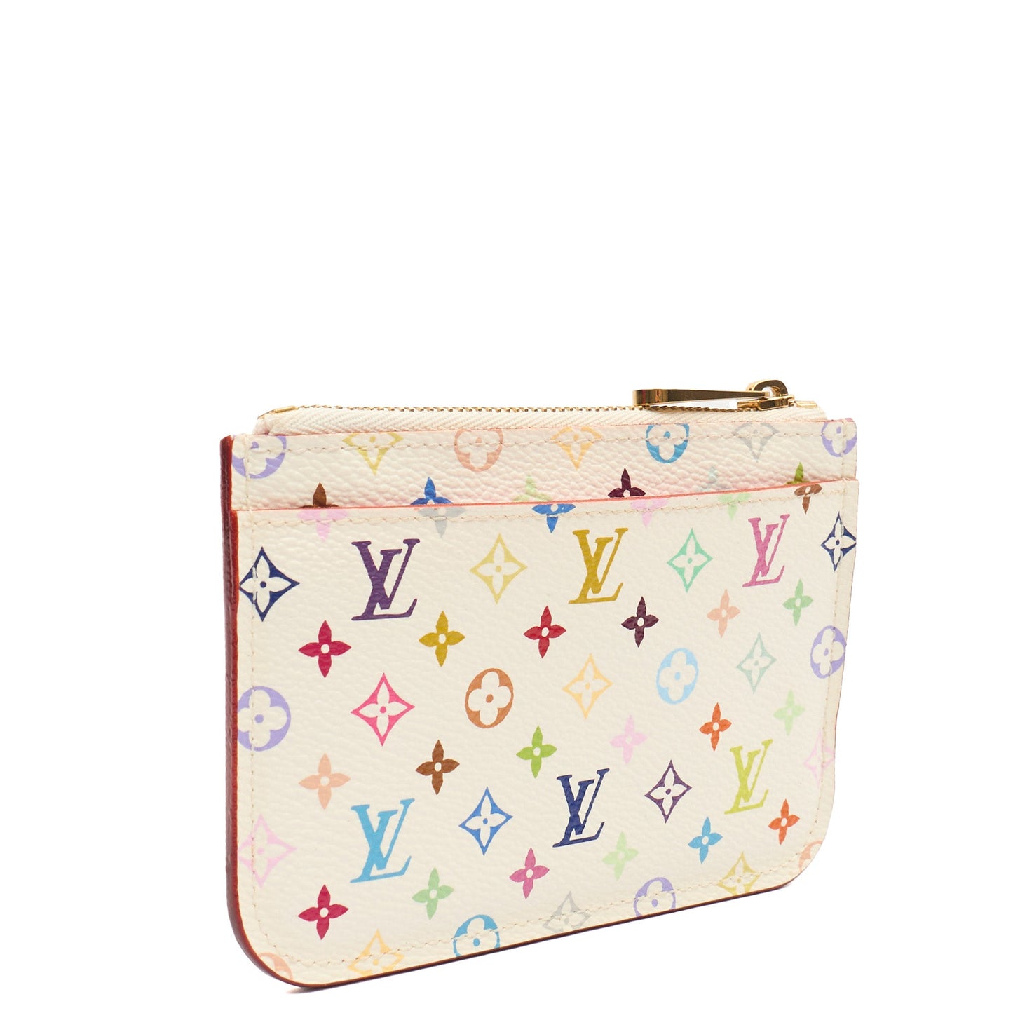 Louis Vuitton Key Ring Cles Pochette in Multicolor Monogram, Canvas — Alternate View 10