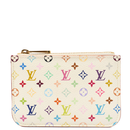 Louis Vuitton Key Ring Cles Pochette in Multicolor Monogram, Canvas — Front View