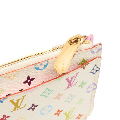 Louis Vuitton Key Ring Cles Pochette in Multicolor Monogram, Canvas — Alternate View 9