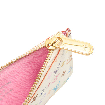 Louis Vuitton Key Ring Cles Pochette in Multicolor Monogram, Canvas — Alternate View 7