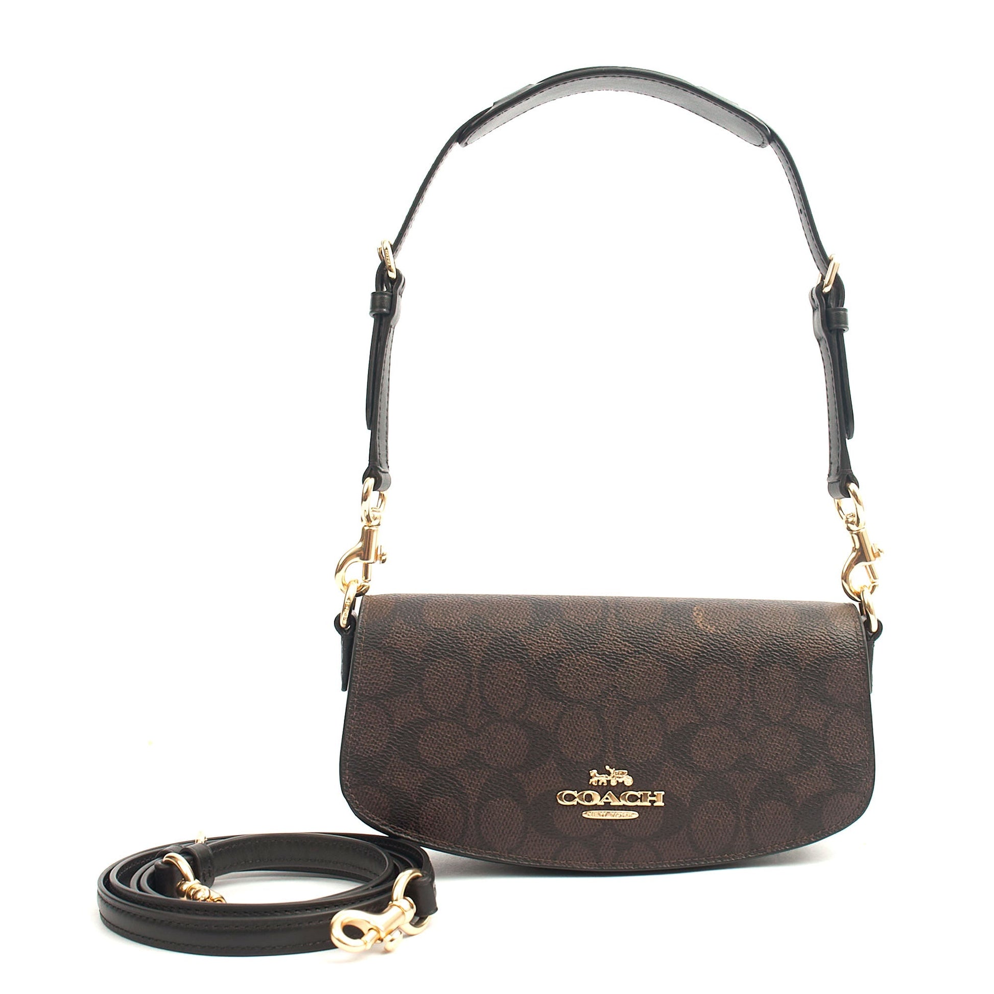 Coach Shoulder Bag Andrea Carryall in Brown, Leather — Alternate View 14