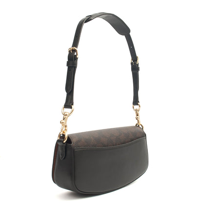 Coach Shoulder Bag Andrea Carryall in Brown, Leather — Alternate View 10
