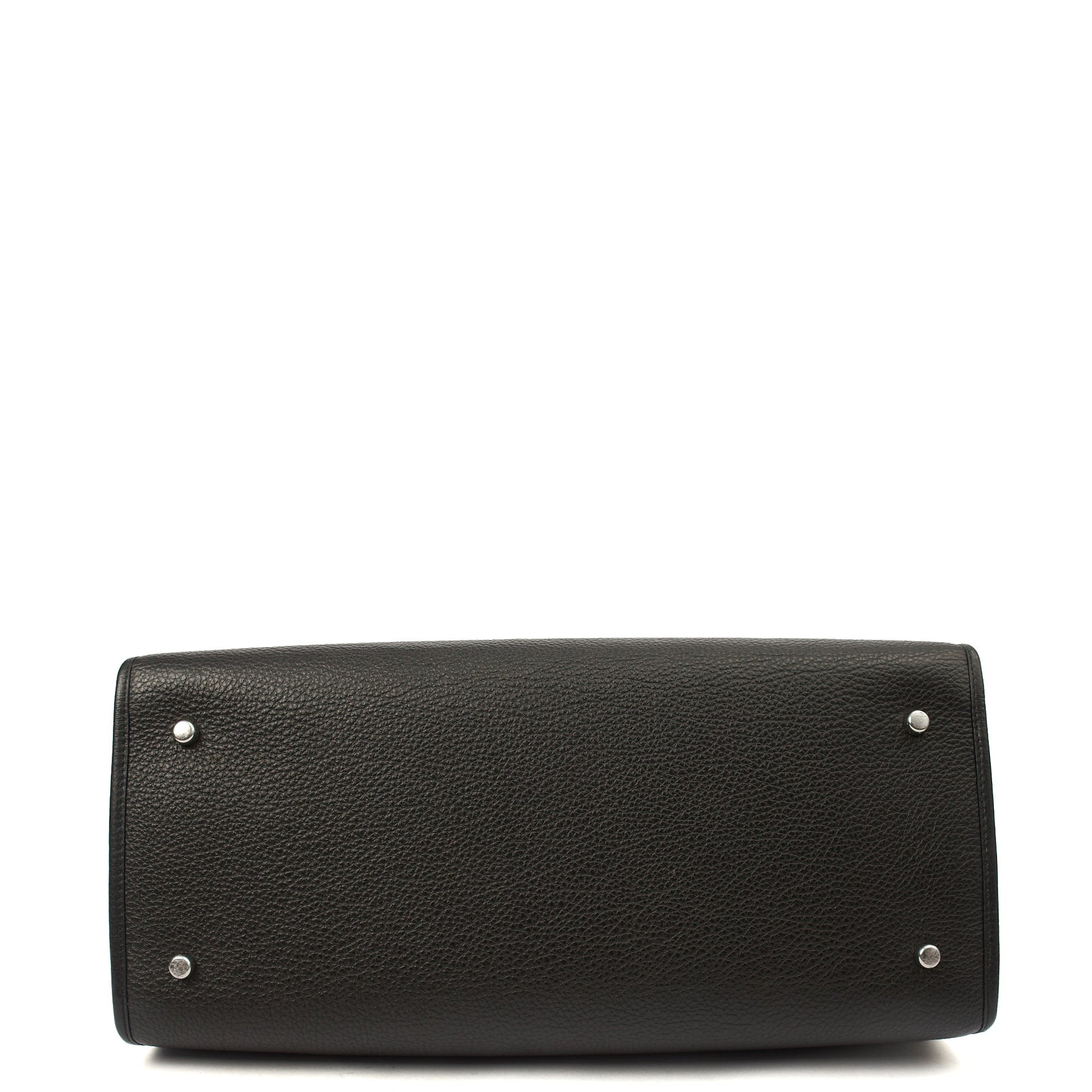 Coach Tote Dempsey Bucket in Grey, Leather — Top View