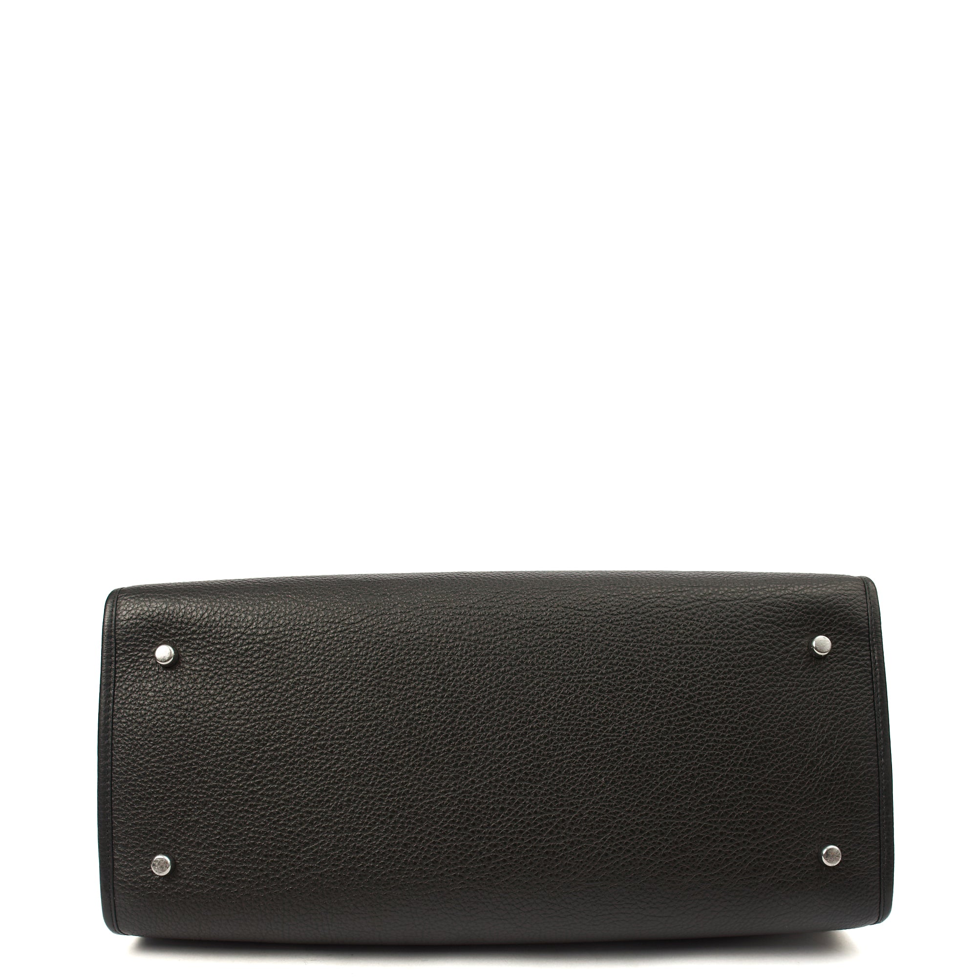 Coach Tote Dempsey Bucket in Grey, Leather — Top View