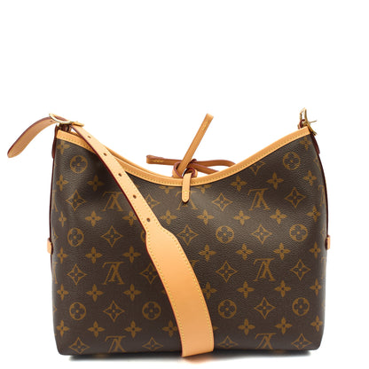 Louis Vuitton Shoulder Bag Carryall PM Bag in Monogram, Canvas — Back View