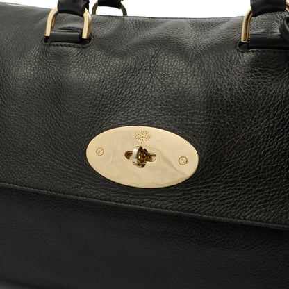 Mulberry Tote Del Rey in Black, Calfskin Leather — Alternate View 18