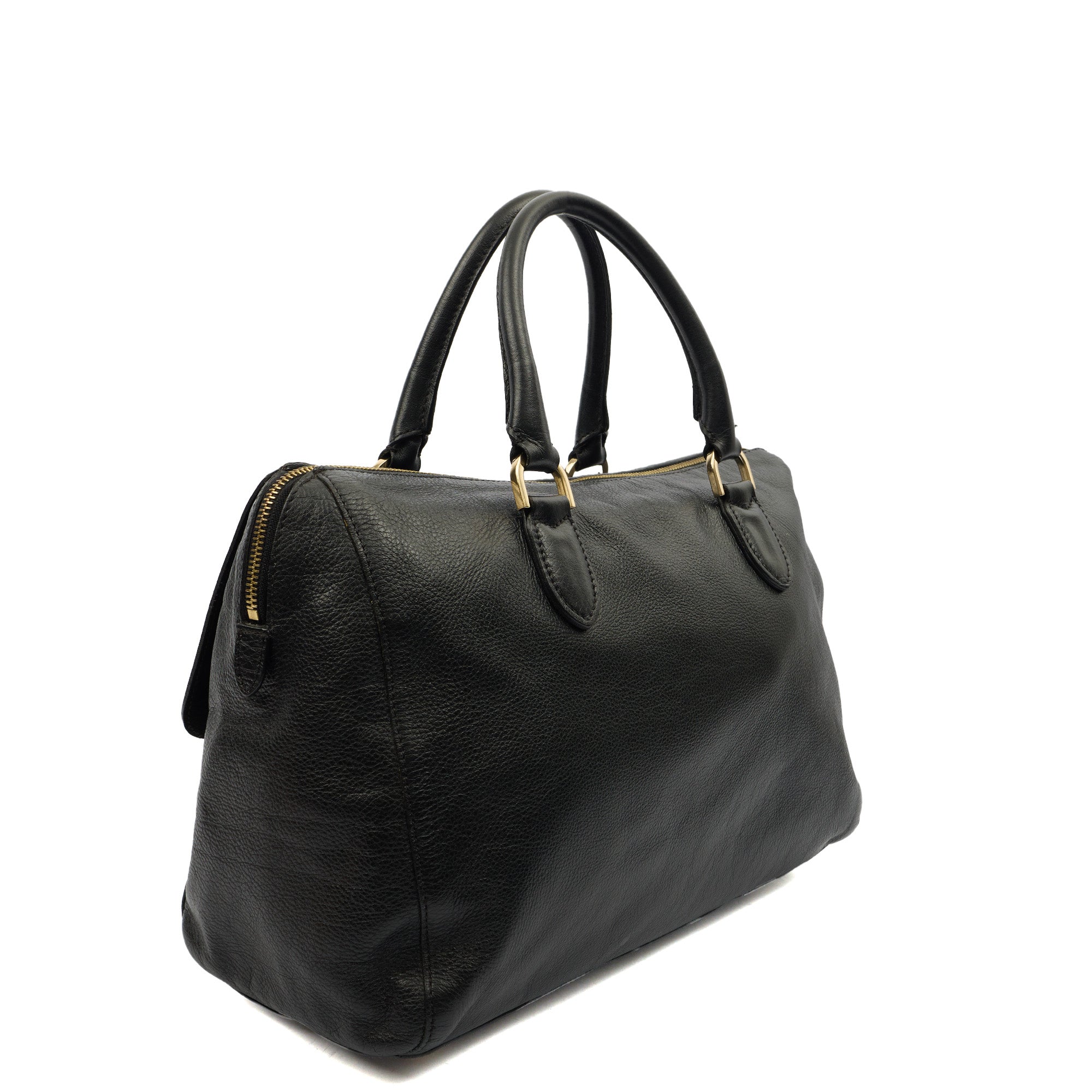 Mulberry Tote Del Rey in Black, Calfskin Leather — Alternate View 8