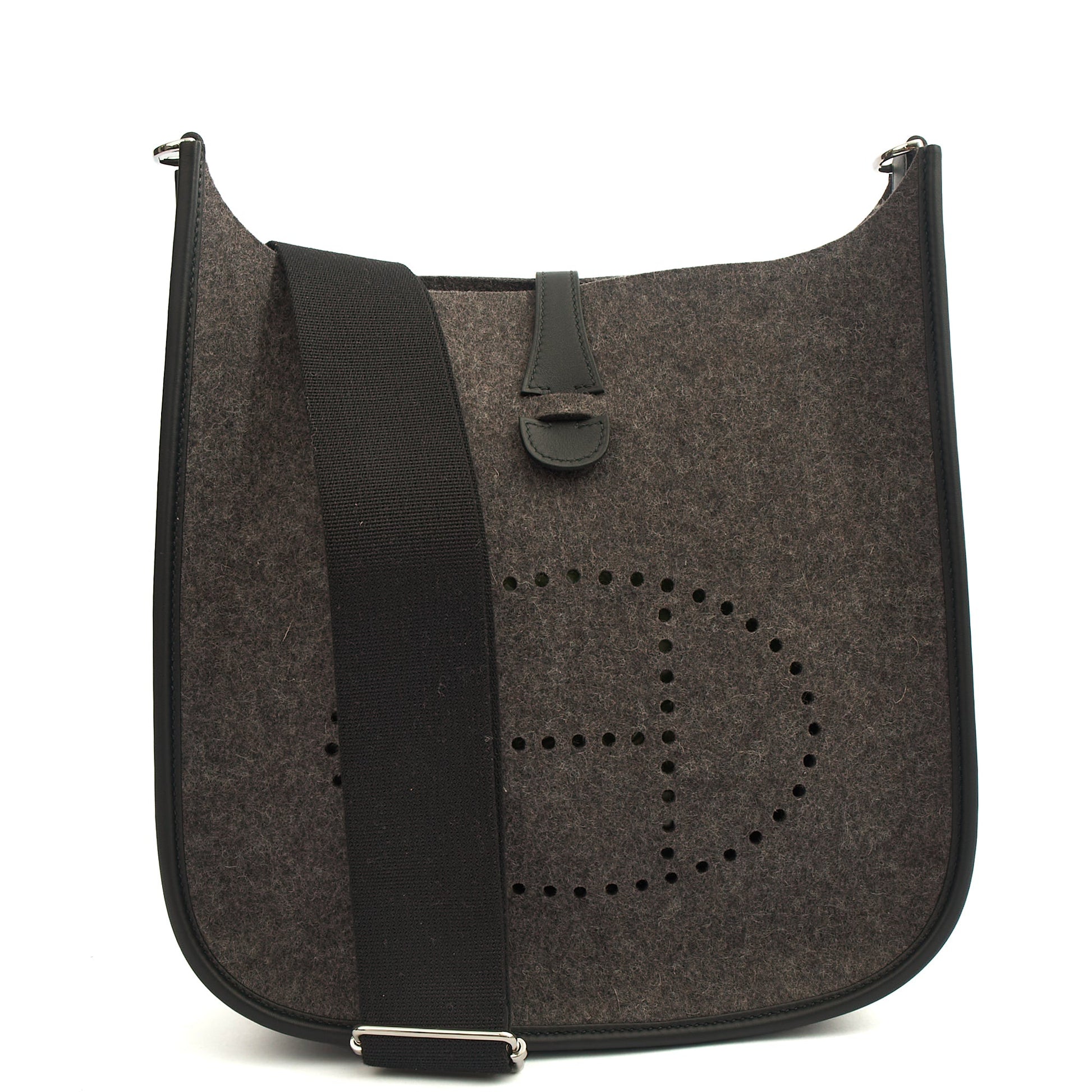 Hermes Evelyne 29 in Black, Canvas — Alternate View 10
