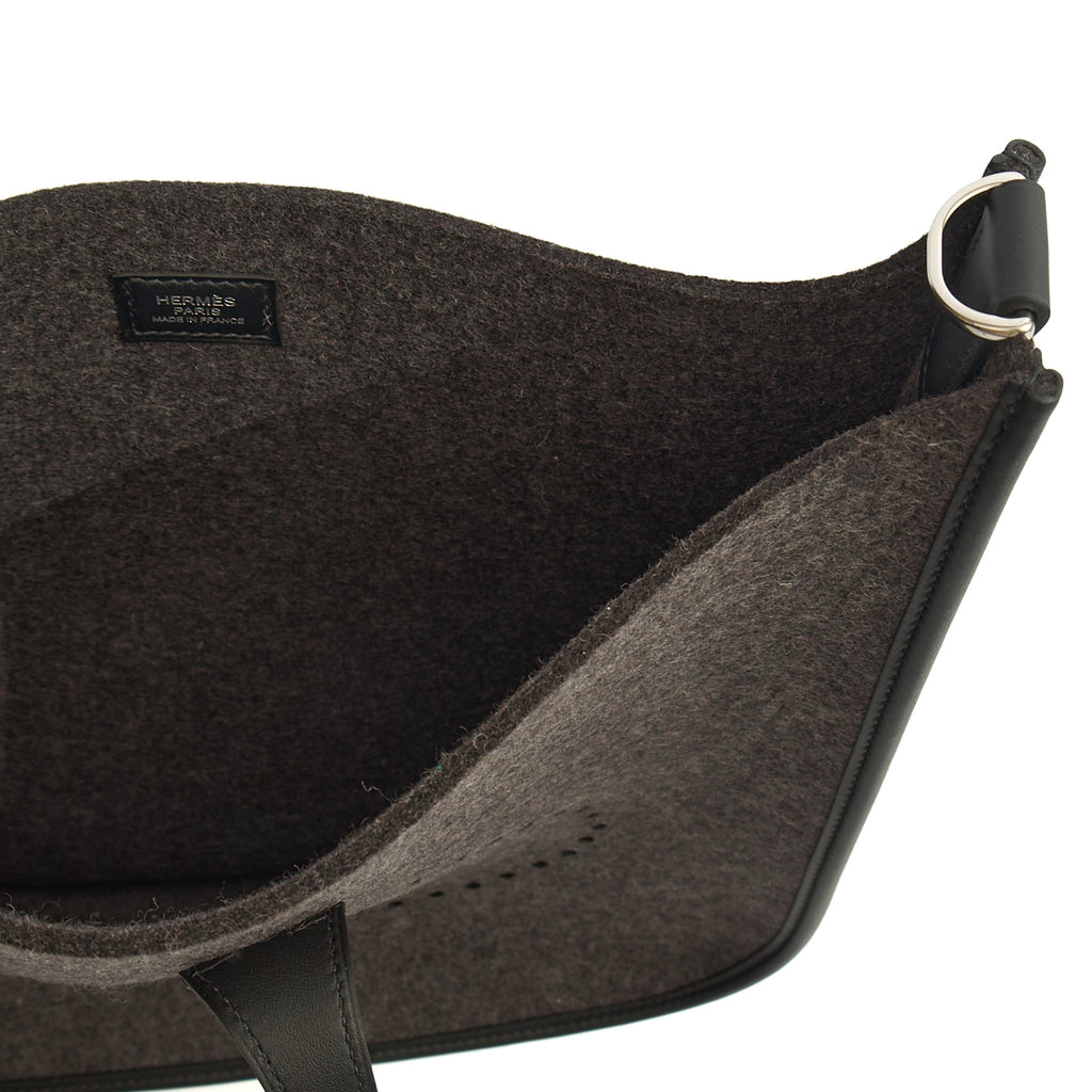 Hermes Evelyne 29 in Black, Canvas — Alternate View 18
