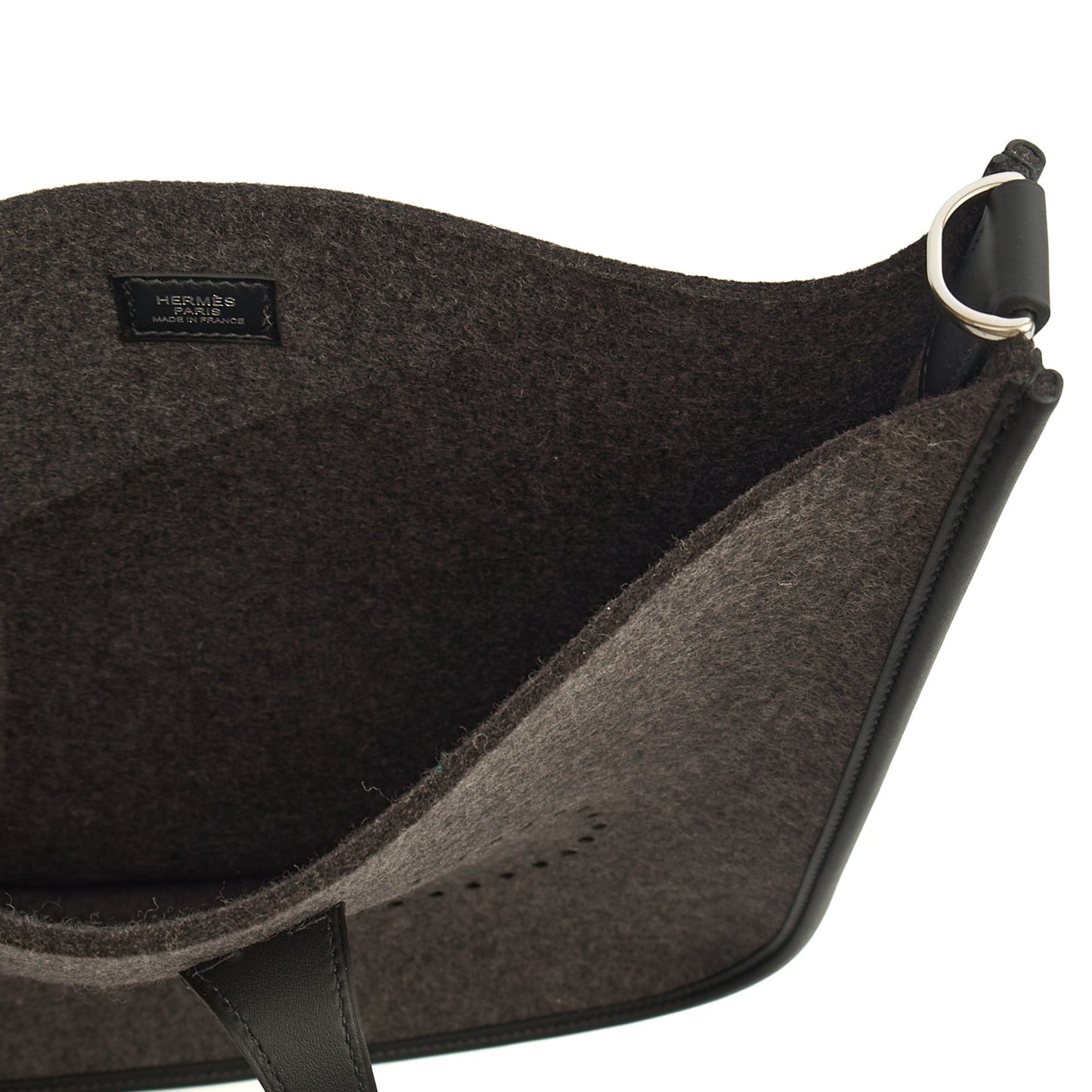 Hermes Evelyne 29 in Black, Canvas — Alternate View 18