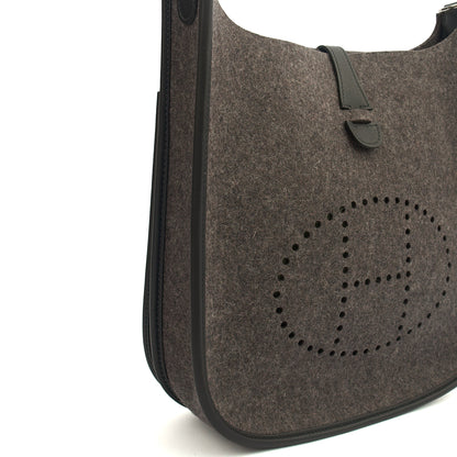Hermes Evelyne 29 in Black, Canvas — Alternate View 14