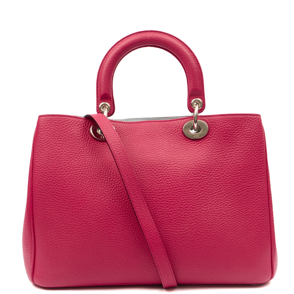 Christian Dior Tote Diorissimo - Small in Pink, Leather — Alternate View 9