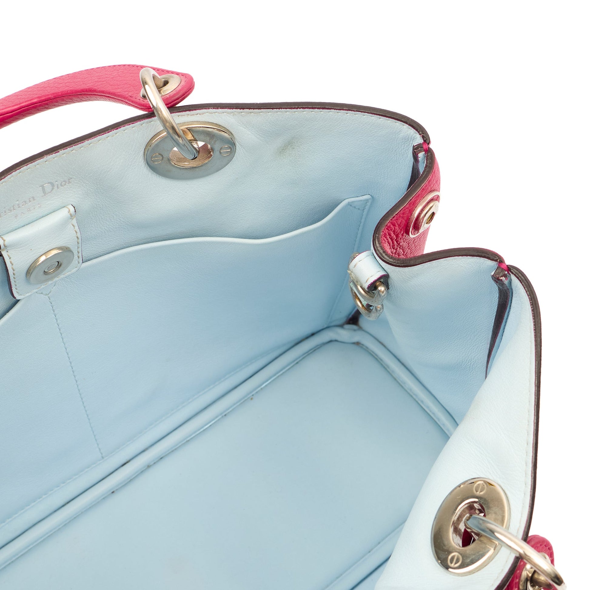 Christian Dior Tote Diorissimo - Small in Pink, Leather — Alternate View 11