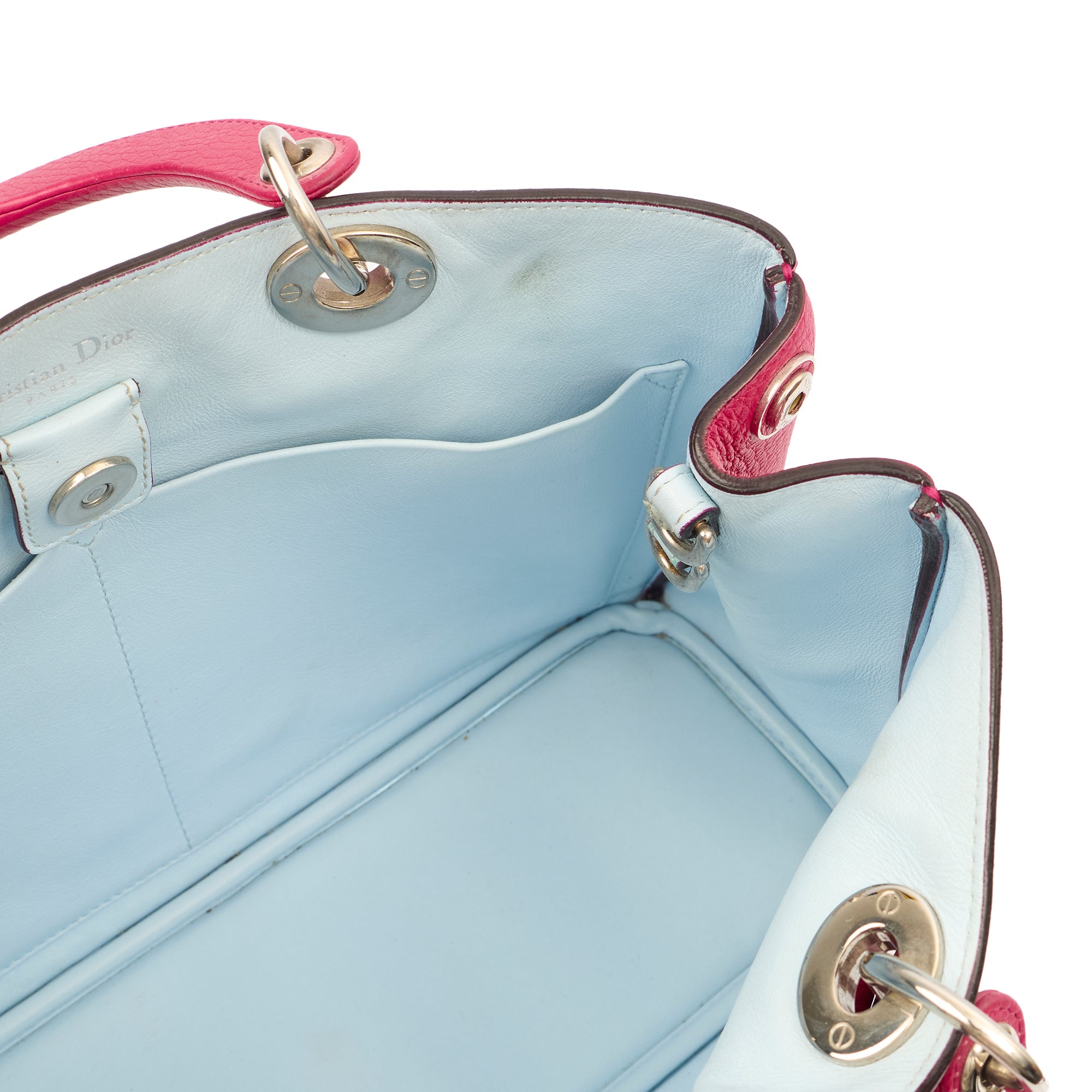 Christian Dior Tote Diorissimo - Small in Pink, Leather — Alternate View 11