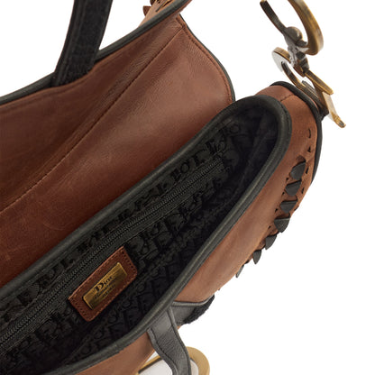 Christian Dior Shoulder Bag Saddle Bag in Brown, Leather — Alternate View 15